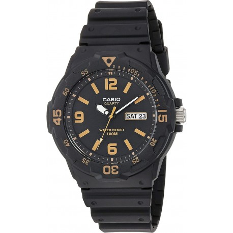 Watch Casio MRW-200H-1B3VCF Men 'Classic' Quartz Resin Casual Color:Black Model: