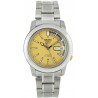 Watch Seiko SNKK29 Men Stainless Steel Analog Gold Dial