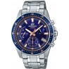 Watch Casio EFV-540D-2AVUDF EX400 Men Edifice EFV540D-2AV Silver Stainless-Steel Japanese Quartz Diving
