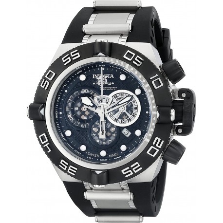 Watch Invicta 6564 Men Subaqua Noma IV Stainless Steel Black Polyurethane Band