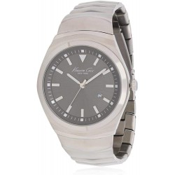 Watch Kenneth Cole IKC9060 New York Bracelet Black Dial Men KC9060