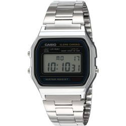 Watch Men Casio A158WA-1DF Stainless Steel Digital