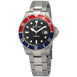 Watch Mathey-Tissot H9010ATR Mathey Vintage Automatic Black Dial Pepsi Bezel Men