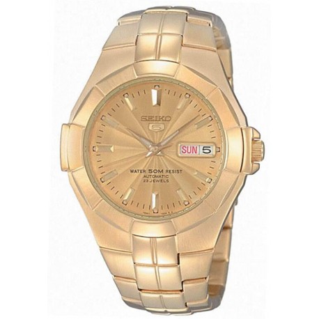 Watch Seiko SNZE32K1 Automatic Men Analog Gold Business