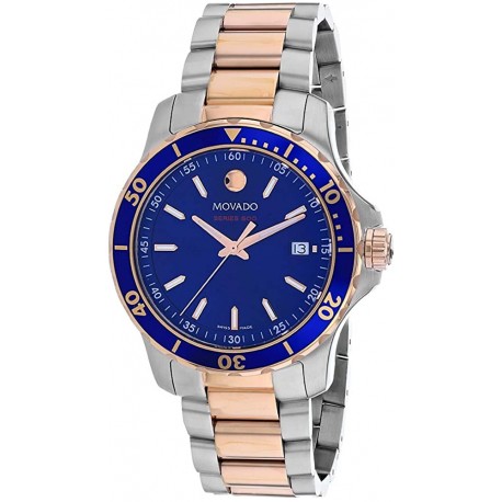 Watch Movado 2600149 Series 800 Quartz Blue Dial Men