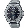 Watch Casio MWA-100HD-1AVCF Men Heavy Duty Analog Quartz Stainless Steel Strap Silver 42 Casual Model: