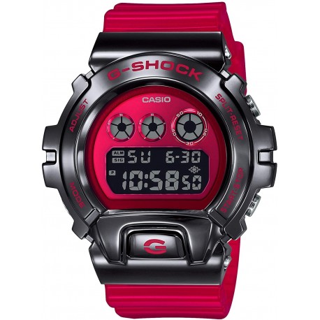 Watch Casio GM-6900B-4DR G1026 G-Shock Digital Quartz Red Resin Men