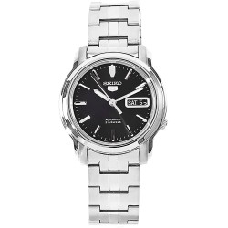 Watch Seiko SNKK71 Men 5 Stainless Steel Black Dial
