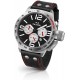 Reloj TW Steel CS7 Hombre Canteen Stainless Quartz Leather Calfskin Strap Black 22 Model: