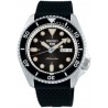 Watch Seiko SRPD73K2 5 Sports Silver Stainless Steel Case Black Silicone Strap Automatic Men Men es