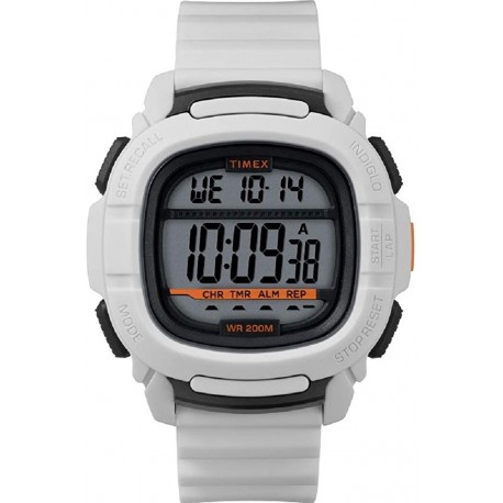 Watch Timex TW5M26400 Commandtm 47 mm White Silicone Strap