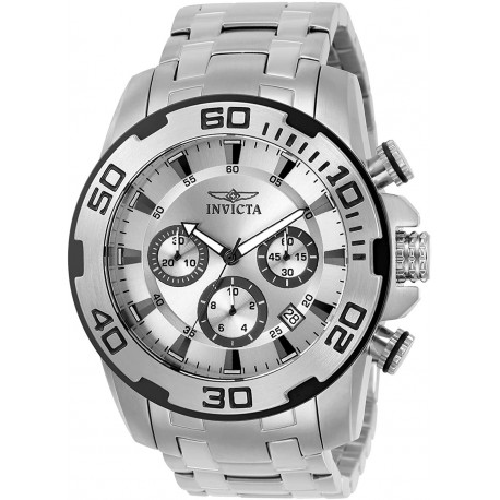 Watch Invicta 22317-I Men Pro Diver Quartz Stainless Steel Strap Silver 26 Model: