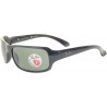 Sunglasses Ray-Ban RB4075 61mm Black Polarized Green Classic G-15