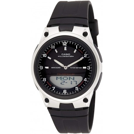 Watch Men Casio AW80-1AV Forester Ana-Digi Databank