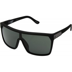 Sunglasses SPY Optic Flynn Soft Matte Black w/ Happy Grey Green Lens