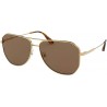 Sunglasses Prada PR 63 XS 5AK05D Gold