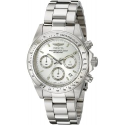 Watch Invicta 14381 Men Speedway 39.5mm Stainless Steel Chronograph Quartz Silver Model: