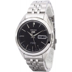 Watch Seiko SNKL23J1 5 Black Dial Stainless Steel Men