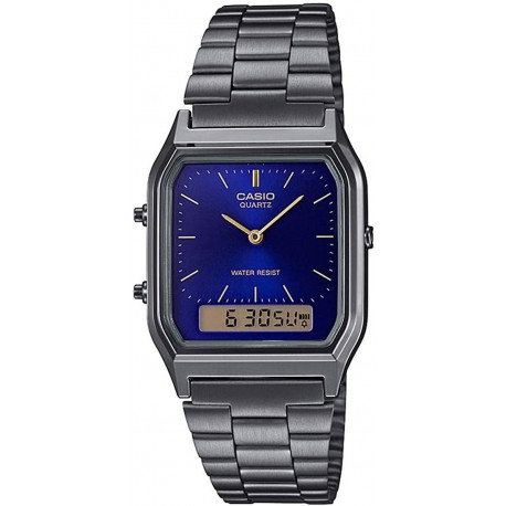 Watch Casio AQ-230GG-2ADF Analog-Digital Fashion Quartz Men Vintage AQ-230GG-2A