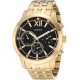 Watch GUESS GW0068G3 Men Analog Quartz Stainless Steel Strap Gold 22 Model: