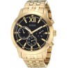 Watch GUESS GW0068G3 Men Analog Quartz Stainless Steel Strap Gold 22 Model:
