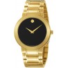 Watch Movado 606195 Men Stiri Gold-Plated Stainless-Steel Bracelet Black Dial