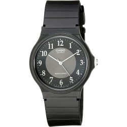 Watch Men Casio MQ24-1B3 with Black Rubber Band