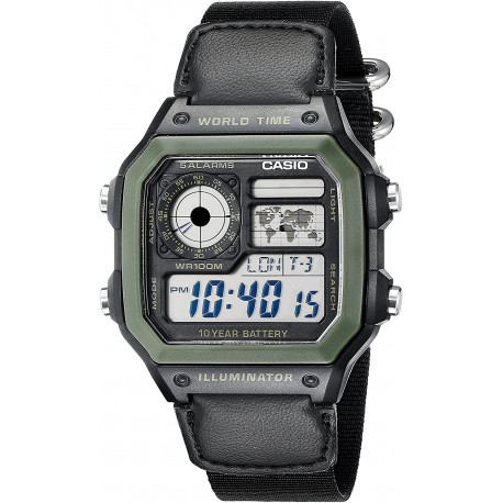 Watch Men Casio AE1200WHB-1BV Original