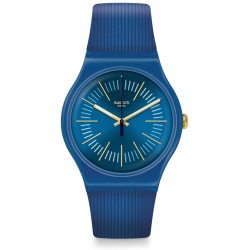 Watch Swatch SUON143 CYDERALBLUE Quartz Blue Dial Unisex