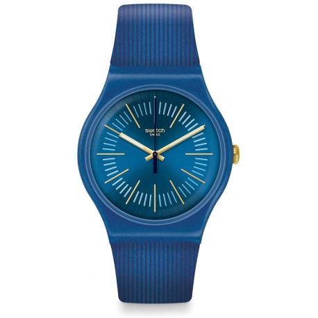 Watch Swatch SUON143 CYDERALBLUE Quartz Blue Dial Unisex