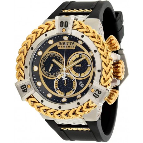 Reloj Invicta 33152 Bolt HERC Reserve Hombre 56mm Swiss Quartz Chronograph Silicone Strap