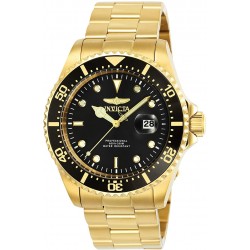 Watch Invicta 25717 Men Pro Diver Quartz Diving Gold Stainless-Steel Strap Silver 22 Model 22019,