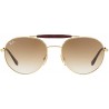 Sunglasses Ray-Ban Unisex-Adult Metal Unisex Sunglass Round GOLD 56 mm
