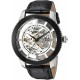 Watch Invicta 23637 Men Vintage Stainless Steel Automatic-self-Wind Leather Calfskin Strap Black 22 Model: