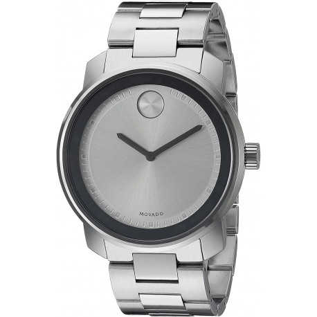 Watch Movado 3600257 Men Analog Display Quartz Silver