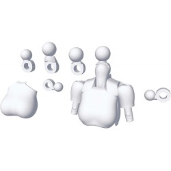 Action Figure Kotobukiya Megami Device M.S.G 01 Tops Set White Version Plastic Model Kit