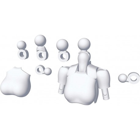 Action Figure Kotobukiya Megami Device M.S.G 01 Tops Set White Version Plastic Model Kit