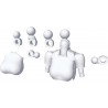 Action Figure Kotobukiya Megami Device M.S.G 01 Tops Set White Version Plastic Model Kit