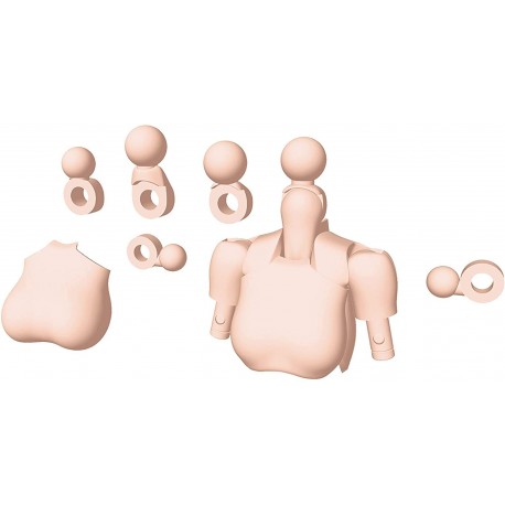 Action Figure Kotobukiya Megami Device M.S.G 01 Tops Set Skin Color B Version Plastic Model Kit Multicolor