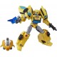 Action Figure Transformers Toys Cyberverse Deluxe Class Bumblebee Sting Shot Attack Move and Build-A Piece for Kids Ages 6 Up 5-inch