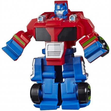 Action Figure Transformers Rescue Bots Academy Optimus Prime Converting Toy 4.5-Inch Toys for Kids Ages 3 and Up
