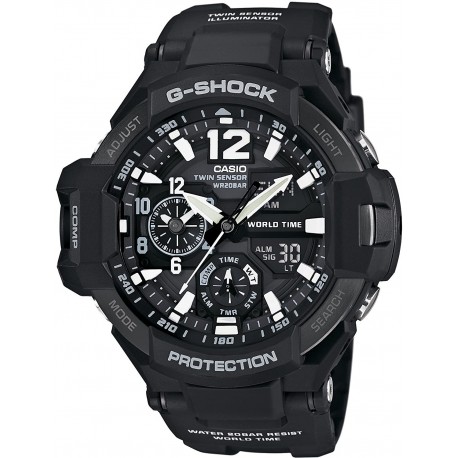 Watch CASIO G-SHOCK SKY COCKPIT GA-1100-1AJF Man's
