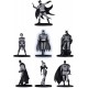 Action Figure DC Collectibles Batman Black & White Mini 7-Pack Box Set Two