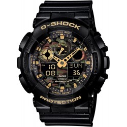 Watch Men Casio G Shock Camouflage ' S Ga 100cf-1a9