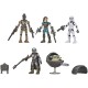 Action Figure Star Wars Mission Fleet Defend The Child 2.5-Inch-Scale 5-Pack Accessories Toys for Kids Ages 4 and Up