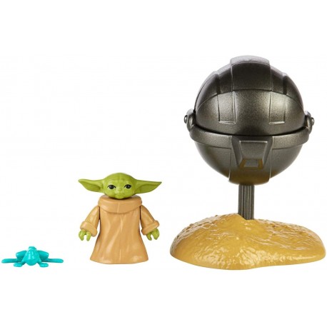 Action Figure Star Wars Retro Collection The Child Toy 3.75-Inch-Scale Mandalorian Accessories Toys for Kids Ages 4 and Up