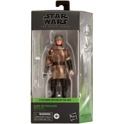 Action Figure Star Wars The Black Series Luke Skywalker Endor Toy 6-Inch Scale Return of Jedi Collectible Kids Ages 4 and Up