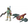 Action Figure Star Wars Mission Fleet Gear Class Boba Fett Capture in The Clouds 2.5-Inch-Scale and Vehicle Toys for Kids Ages 4 Up