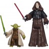 Action Figure Star Wars Mission Series Set Yoda and Darth Sidious