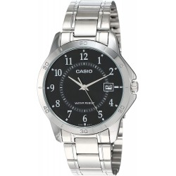 Watch Casio MTP-V004D-1B Black Dial Stainless Steel